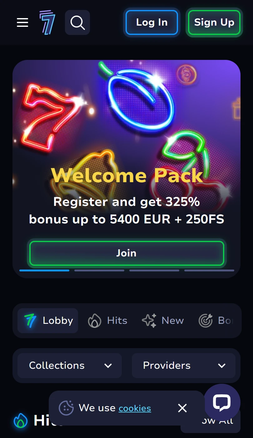 Бонусный раздел 7Bit Casino